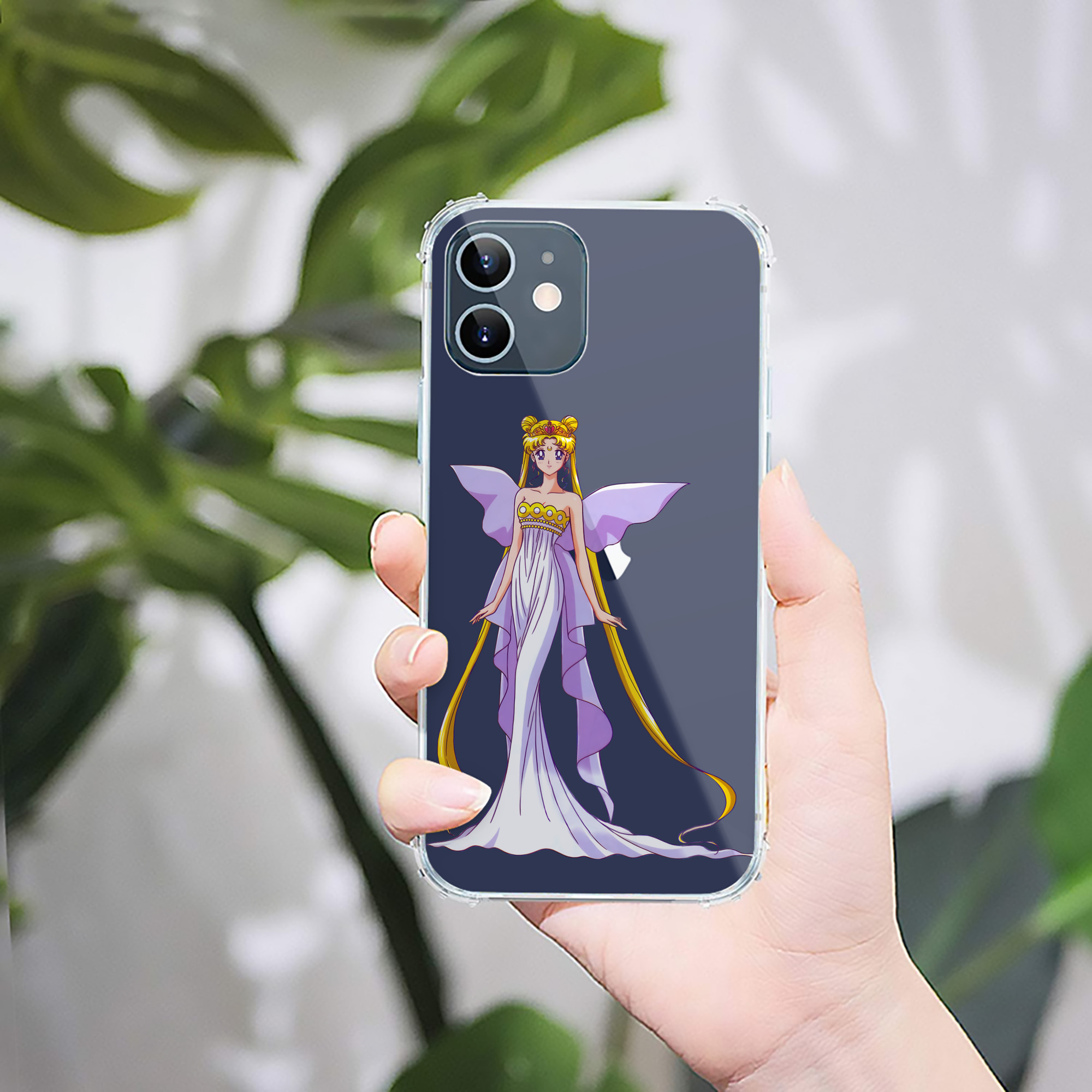 （画像用） 美少女戦士セーラームーン 愛野 美奈子 あいの みなこ Sailor Moon Aino Minako 【iPhone 12シリーズ対応】透明スマホケース（クリアソフトケース）